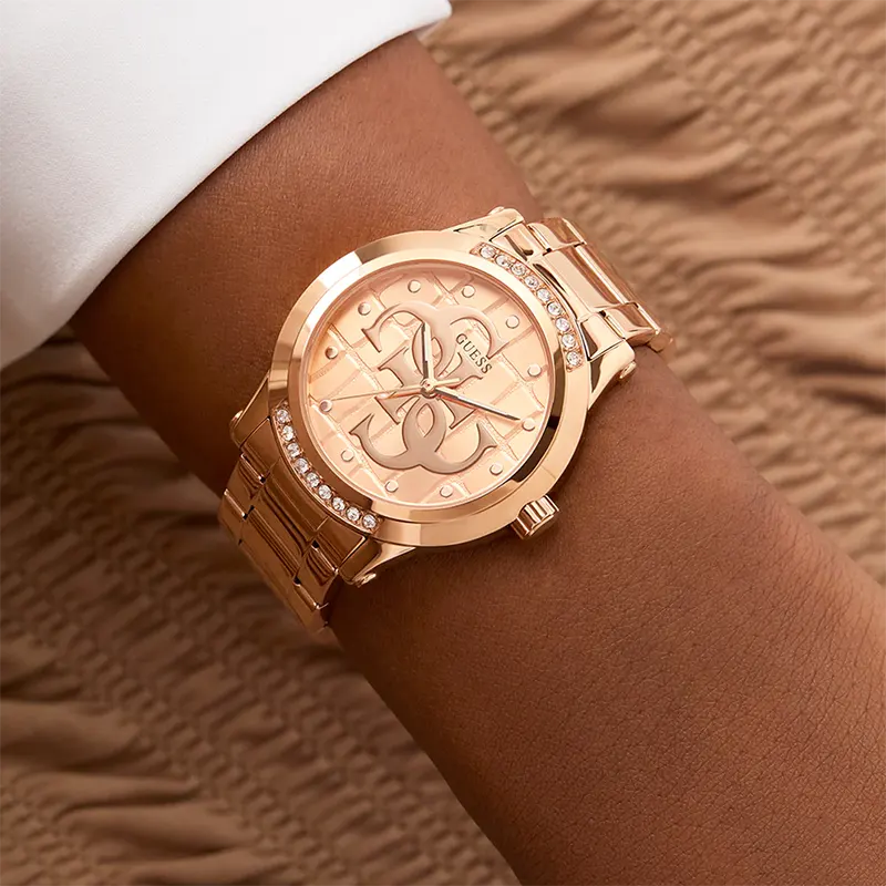 Guess Annette Quartz Rose Gold-tone Ladies Watch- GW0861L3